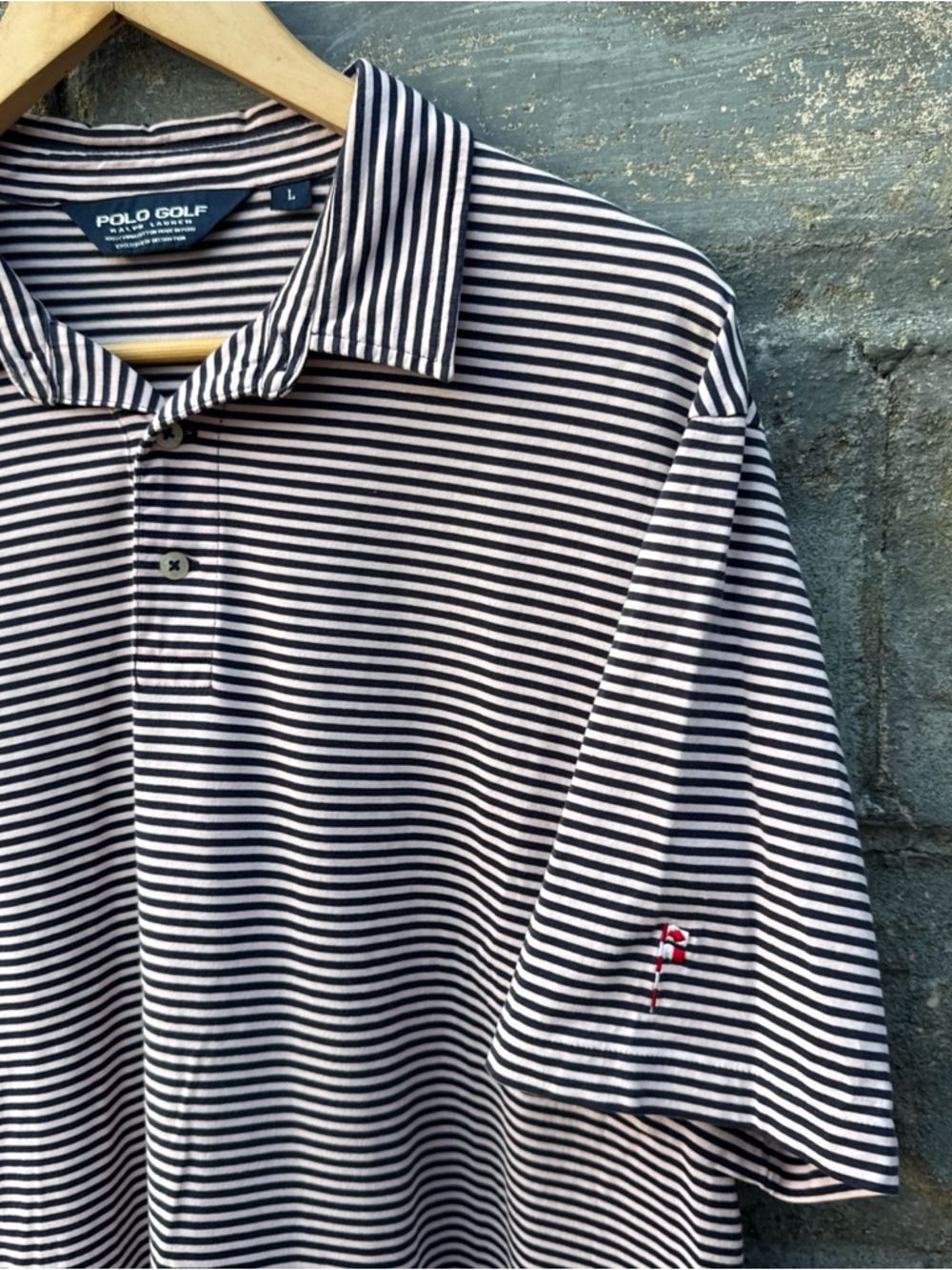 Vintage Friar’s Head Golf Polo Shirt Long Island Ralph Lauren Striped